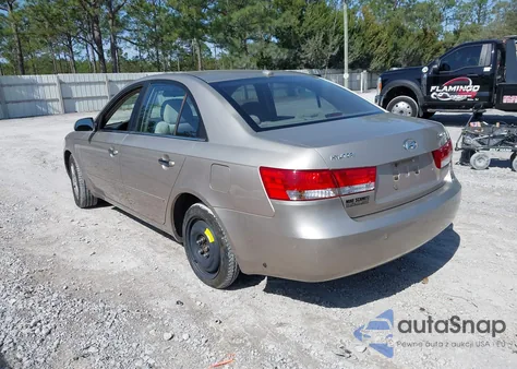 2007 Hyundai Sonata Gls из США, поврежденный, VIN 5NPET46CX7H258173